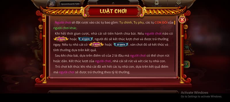 xì dách hoàng gia
